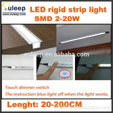 12V/24V led recessed cabinet light,plastic cover under cabinet light,